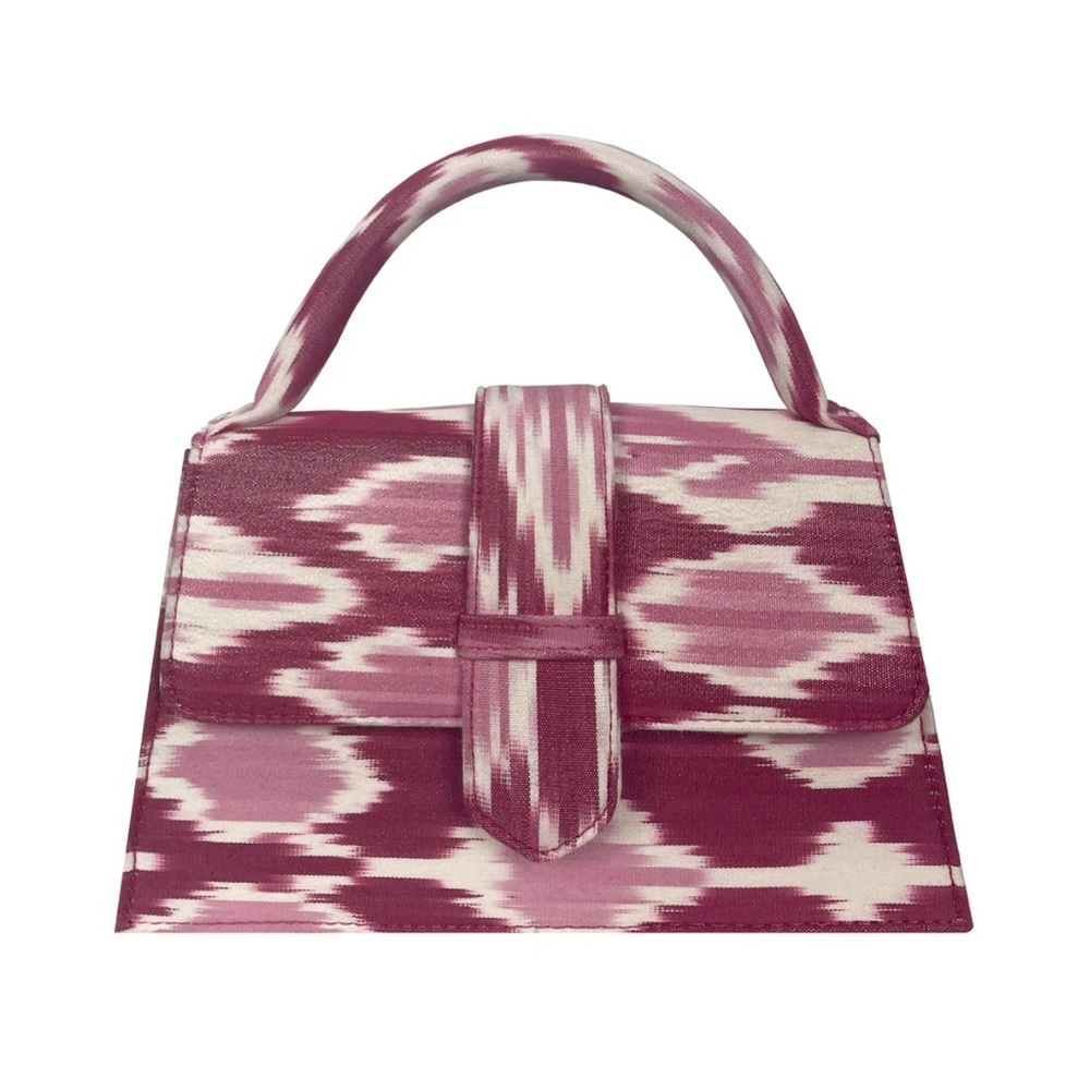 Pink Ikat mini bag